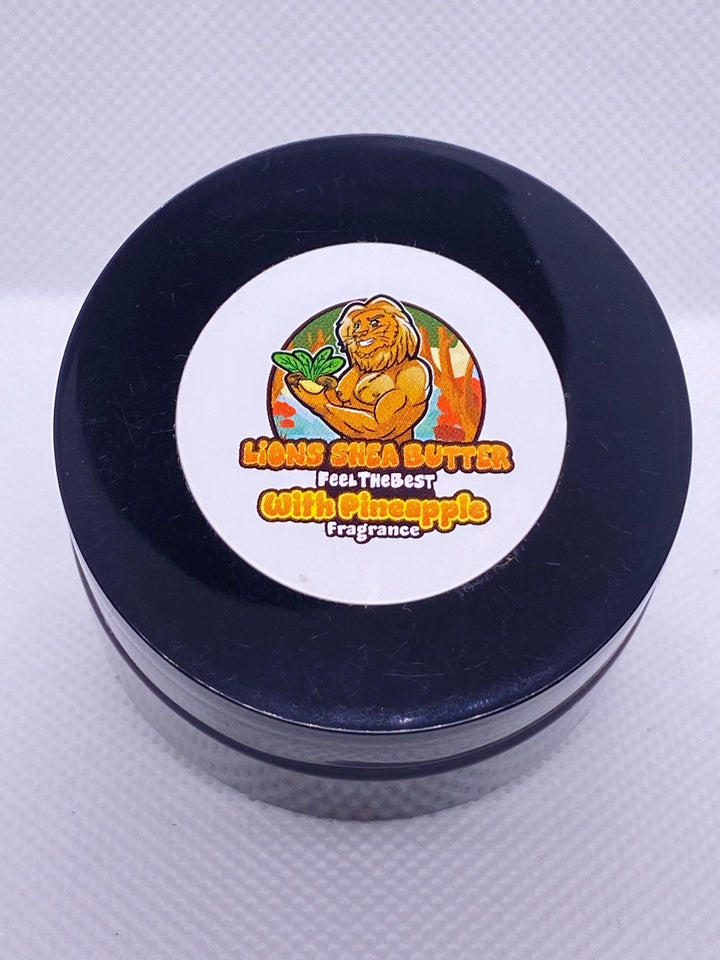 Lions Shea Butter Body and Face Cream. Pineapple Fragrance 30ml Lion Skin and Hair Care